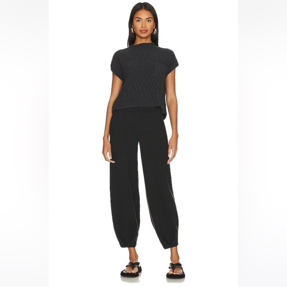 Free People Freya Sweater Set Black Combo Size L